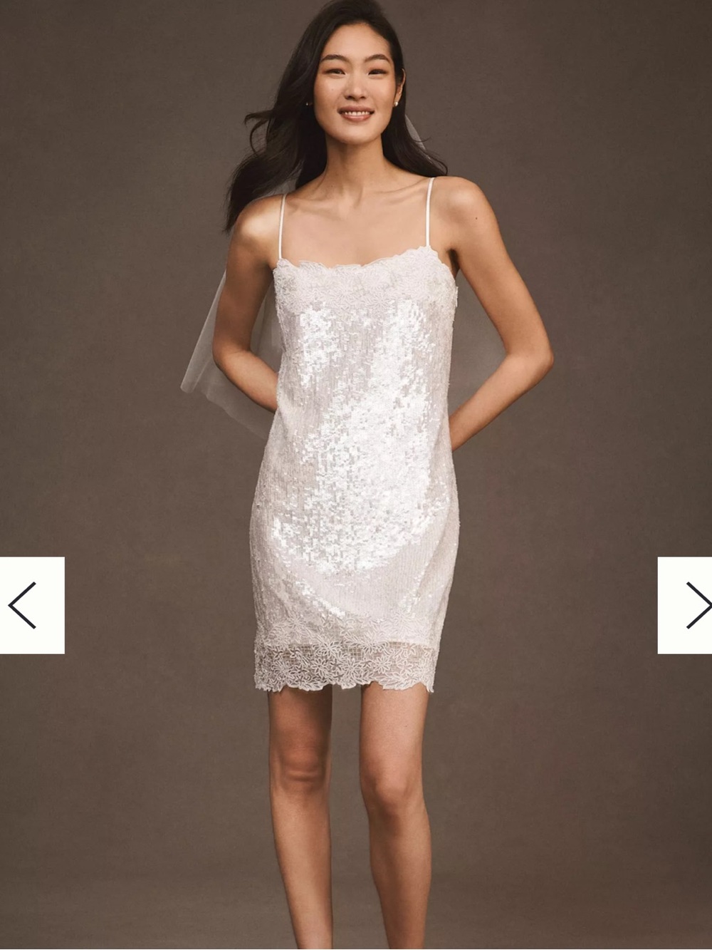 Audrey Adele Sequin Mini Shift Dress